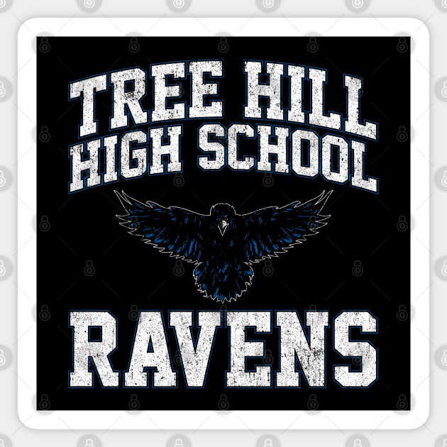 Tree Hill High Ravens (Variant) Sticker by huckblade